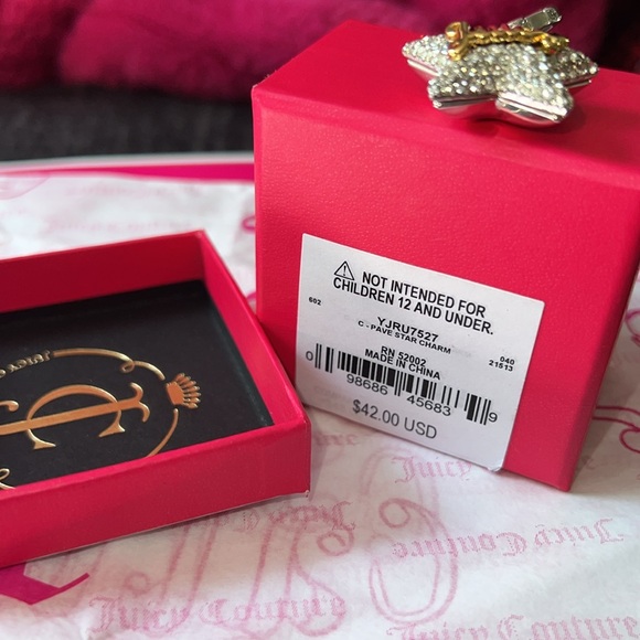 BNWT✨Juicy Couture pave star charm⭐️💎 - Picture 4 of 4